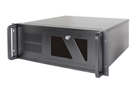 Factory Direct 4U Industrial PC Case TOP4503P-Soporte ATX/Micro-ATX, 4x3,5 "HDD/1x2,5" SSD, 7 ranuras PCI