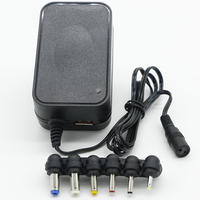 Adaptateur universel 30W 3V 4.5V 5V 6V 7.5V 9V 12V AC DC pour bande lumineuse LED Routeur Haut-parleur Smart Phone Tablet CCTV IP