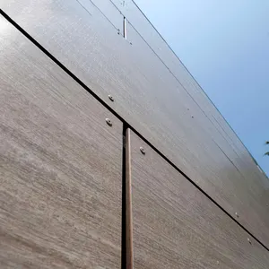 New design hpl outdoor compact laminate exterior wall cladding commercial wall paneling paneli hpl per esterni made in China