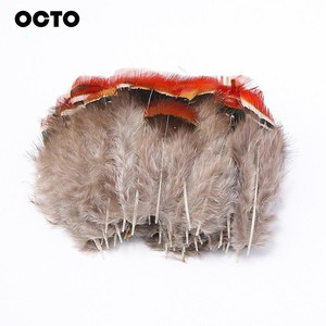 Accessoires de mode pour bricolage 100 pièces 4-8CM Timmincks naturel Satyr trogaan plumes de Plumage de faisan - Product Image 3