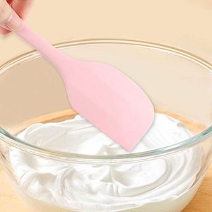 Utensilios de Cocina Resistentes al Calor de Diseño de una Sola Pieza, Espátula de Silicona, Raspador Flexible, Herramienta para Mezclar Postres sin Costuras - Product Image 4