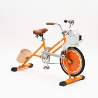 Bicicleta de Fiesta para Niños EXI Pedal Power con Ruedas de 20 Pulgadas, Fácil de Conducir, con Máquina de Burbujas de Aluminio