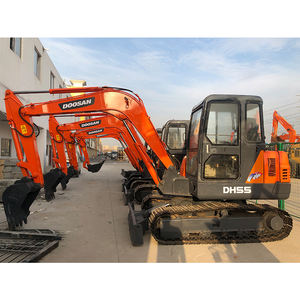 Gebruikte Doosan Dh55 Minigraafmachine 5.5ton Originele Motor Compact Ontwerp Zero Tail Swing Tweedehandsmachine In Goede Staat - Product Image 3