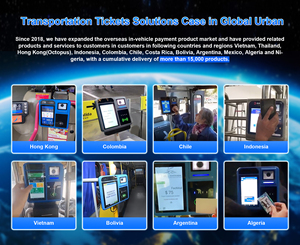 4G GPS BRT Transit Smart Mobility Paiement Rfid Sans Contact Bus Ticket Card Validator pour Bus P18-Q - Product Image 4