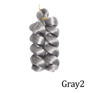 Extension de cheveux synthétique 12 pouces, inspirée de l'Italie, ondulée lâche et soyeuse, boucles françaises, spirale bouclée, tressage, trame unique, teinte - Product Image 6