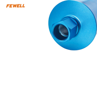 Foret diamanté à segment Arix soudé au laser, longueur 122 mm, filetage 450 mm 1-1/4UNC, pour la découpe humide de béton armé