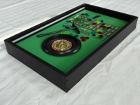 LED Bestseller Indoor Mini-Roulette-Tischspiel-Set für Glücksspiele