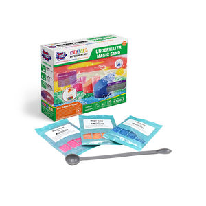 Passionnant bricolage tige jeu éducatif sable ensemble 6 + enfants <span class=keywords><strong>Science</strong></span> expérience jouet sous-marin magique sable faisant Kit jouets éducatifs pour - Product Image 5