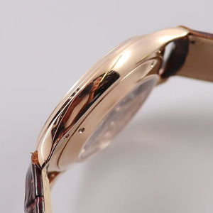 Reloj Mecánico Elegante, Discreto y Lujoso con Cristal de Zafiro, Caja de Acero Inoxidable, Visualización de Fecha y Correa de Cuero - Product Image 2