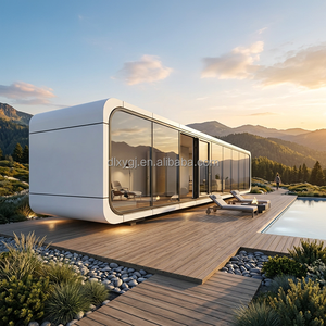 Cabine Apple Pod de Luxe, Module Préfabriqué Modulaire, Tiny House, Bureau de Jardin, Maison Mobile pour Glamping et Complexes Hôteliers, Design Moderne - Product Image 2