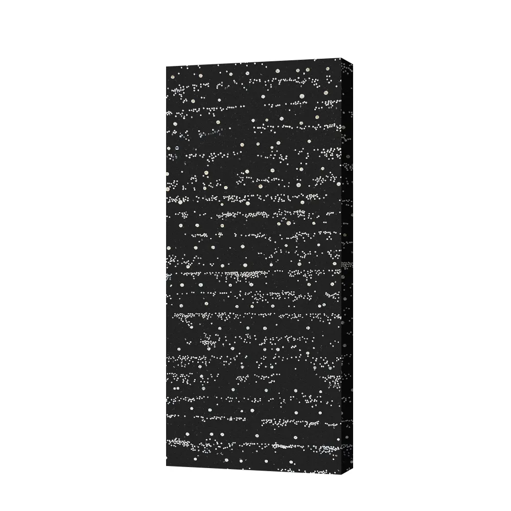 Panneau de béton de fibre optique noire de rangée droite économiseuse d'énergie de conception moderne pour les panneaux de ciment de revêtement de mur extérieur en pierre
