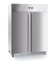 Certifié CE Chine Jiutai GN600TNM armoire de refroidissement en acier inoxydable à porte unique avec compresseur SECOP pour hôtel et école