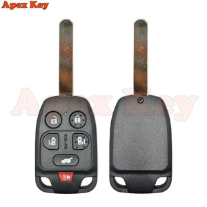 Clé de voiture télécommandée à 6 boutons, 313.8Mhz, ID46, pour Honda Odyssey EX 2011 2012 2013 2014, porte-clés, contrôle des clés automobiles - Product Image 2