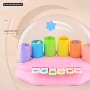 Clavier électronique rebondissant de dessin animé, jouet musical éducatif amusant, Instrument d'éveil pour l'apprentissage précoce, adapté aux enfants de 3 à 6 ans - Product Image 2