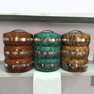 Boîte alimentaire isotherme empilable 3-en-1 de 4,5 L avec intérieur en acier inoxydable pour service extérieur - Product Image 2