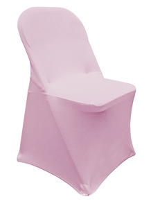 <span class=keywords><strong>Housse</strong></span> de <span class=keywords><strong>chaise</strong></span> universelle épaissie, élastique, antidérapante, anti-poussière, pour hôtel, mariage, banquet, en tissu air-layer, une seule pièce - Product Image 6