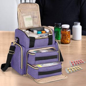 Mini trousse de premiers secours vide, fabriquée à partir de matériaux écologiques et largement utilisée pour l'emballage des fournitures de premiers secours - Product Image 5