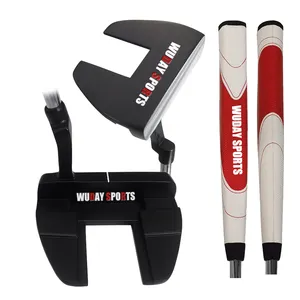 OEM Golf Club Putter Black Golf Mallet Putter Shaft Grip ensamblado del fabricante de China