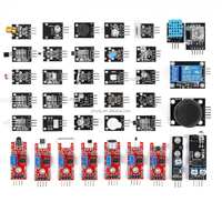 37Pcs Sensor Module Kit 45Pcs Sensor Module Kit Pemrograman Berbagai Modul Sensor Pembelajaran dengan Sensor Module Starter Kit