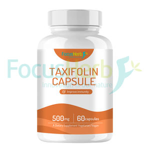 Focusherb suministro OEM Etiqueta Privada 98% dihidroquercetina polvo taxifolina cápsula - Product Image 1