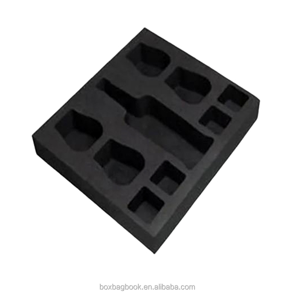 Colorful Cheap Price Die-cutting Molded Customized EVA Foam for Packing EVA EPDM Sponge Inlay Tray Insert for Packaging Box