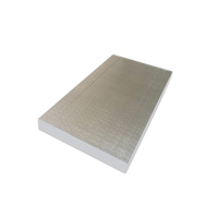 Panneau de conduit pré-isolé, pièces de système HVAC, conduit de ventilation, matériau d'isolation thermique haute densité, panneau de conduit phénolique