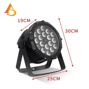 Luces Par LED de Alta Calidad, 18 Piezas, 15w, Impermeables, RGBWA 5en1, para Exteriores - Product Image 5