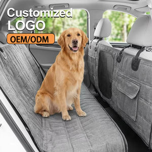Funda impermeable para asiento de coche para perros, hamaca antideslizante, ventana de malla, producto Oxford extensible completamente extraíble para mascotas - Product Image 1