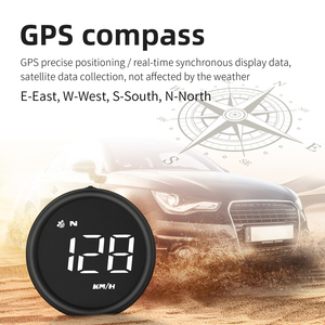 <span class=keywords><strong>Mini</strong></span> projecteur LED universel de remplacement pour voiture de 2,5 pouces avec GPS intégré, surveillance de la vitesse et distance de conduite - Product Image 6
