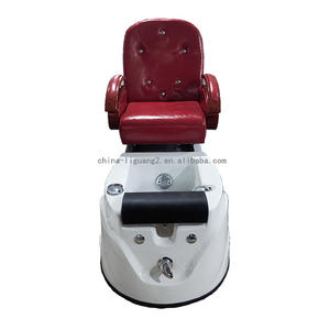 Moderno Redining Pedicura Spa Sillas Sin Fontanería Lujo Salón de Uñas Negro Pedicura Silla Pie Spa Masaje y Manicura Mesa Set - Product Image 6