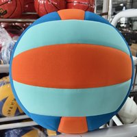 Ballon de volley-ball de compétition de divertissement en matériau EVA, 18 panneaux, taille 5