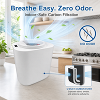 Composteur de déchets alimentaires électrique en acier inoxydable 4L, technologie Multigrind, écologique et durable, pour la cuisine