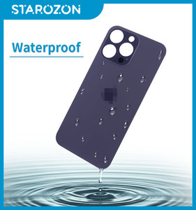 STAROZON Boîtiers de téléphone portable à grand trou de haute qualité verre arrière pour <span class=keywords><strong>iPhone</strong></span> <span class=keywords><strong>8Plus</strong></span> couvercle de batterie de remplacement verre arrière de téléphone portable - Product Image 5