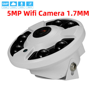 Cámara inteligente de 5MP, cámara IP Wifi, carcasa metálica de 1080P con visión nocturna IR para uso en interiores y exteriores - Product Image 5