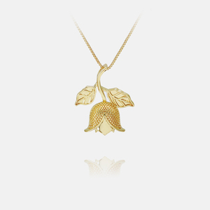 2025 Bestone Wholesale <b>Rose</b> Flower Earring and Pendant Necklace <b>Set</b> <b>Gold</b> Platinum Birth Month Flower Necklace for Girls Women - Product Image 3