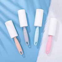 FF127 60 Feuilles Pet Hair Lint Rouleaux Vêtements Meubles Tapis Brosse De Nettoyage Fuzz Tissu Rasoir Portable Lint Remover