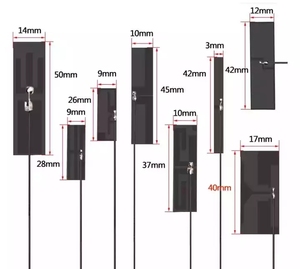 L'usine peut personnaliser différentes tailles d'antenne flexible FPC noire, antenne 4G LTE, antenne WIFI double bande interne, antenne UFL - Product Image 2