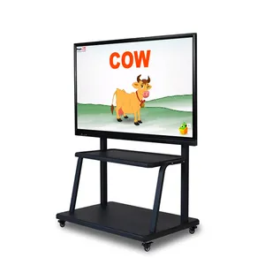 교육 55 인치 LCD 패널 스마트 화이트 보드 터치 스크린 디지털 화이트 보드