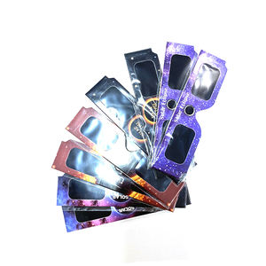 Venta al por mayor pasar el papel de prueba CE e ISO Solar <span class=keywords><strong>Eclipse</strong></span> gafas 3D con soporte personalizado - Product Image 4