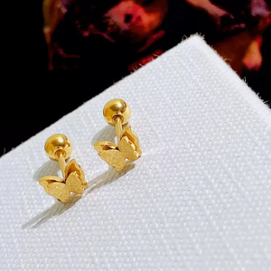 Pendientes minimalistas de aleación de titanio y acero inoxidable para mujer, joyería apilable de alta calidad, accesorios elegantes - Product Image 5