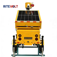3*435W Dual-Facial Mobile Kamera Solar-Anhänger IP67 Wasserdicht 2*4MP PTZ 10800Wh Windfest 117km/h Cloud-Backup-Generatorsystem