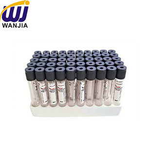 Tube à vide pour prélèvement sanguin en verre <span class=keywords><strong>EDTA</strong></span> WANJIA pour l'utilisation diagnostique médicale vétérinaire - Product Image 4
