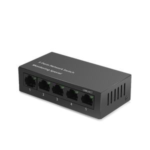 Fabrikant OEM 100Mbps 100-poorts netwerk PoE Gigabit Ethernet <span class=keywords><strong>switch</strong></span> met 4 PoE+ voor FTTH SDK IP camera AP voorraad - Product Image 6