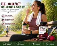 Capsules de Betterave, Extrait Végétal, Complément Alimentaire, Poudre de Betterave en Capsules, Fabricant OEM