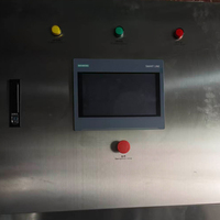 Homogénéisateur émulsifiant sous vide fixe 1T avec PLC, machine de mélange de savon liquide, mélangeur de détergent liquide, équipement d'émulsification