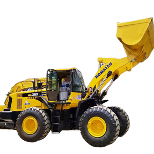 Chargeur sur pneus Komatsu d'occasion de haute qualité en WA380-6 bon état WA300 à bas prix importé du Japon à vendre - Product Image 1