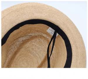 2025 New Fashion Raffia <b>Straw</b> <b>Hat</b> for Women <b>Men</b> Outdoor Travel Beach Sun Panama <b>Hat</b> - Product Image 6