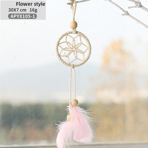 Décoration de Noël DAMAI : Étoile suspendue en peluche, pendentif étoile, carillon étoile, ornements élégants pour sapin de Noël - Product Image 6