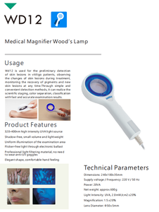 SIGMA <span class=keywords><strong>SW</strong></span>-12 의료용 피부경 핸드헬드 피부 검사 장치 피부 병변 분석기 전문가용 피부과 사용 - Product Image 6