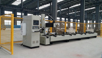 Centro de Mecanizado CNC Industrial Automático de 4 Ejes de Alta Potencia para Perfiles de Aluminio, Fresado y Perforación de Puertas y Ventanas